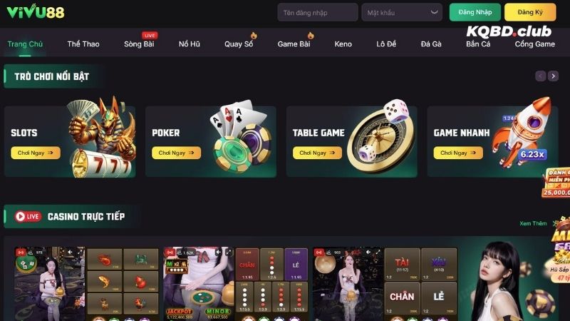 Nhà cái sở hữu hệ sinh thái game chơi ấn tượng