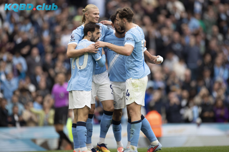 Đội hình dự kiến trước trận Burnley vs Manchester City